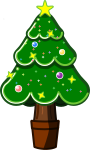 クリスマスツリーのイラスト11