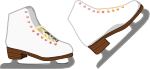 スケート靴（フィギア）1