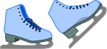 スケート靴（フィギア）のイラスト3