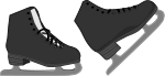 スケート靴（フィギア）のイラスト4