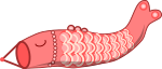 鯉のぼりんのイラスト8