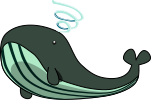 クジラのイラスト2