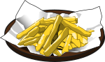 フライドポテトのイラスト1