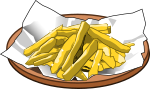 フライドポテトのイラスト3
