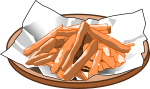 フライドポテトのイラスト4