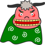獅子舞のイラスト1