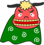 獅子舞のイラスト2