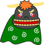 獅子舞のイラスト3