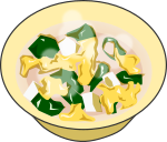 わかめスープのイラスト4