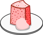 シフォンケーキのイラスト2