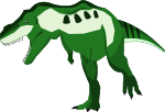 ティラノサウルスのイラスト2