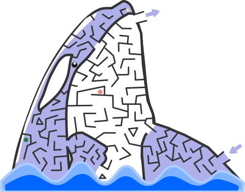 迷路のイラスト12