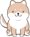柴犬のイラスト6