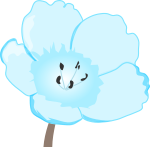 ネモフィラのイラスト2