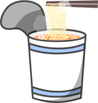 カップ麺のイラスト2