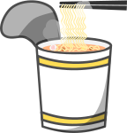 カップ麺のイラスト3