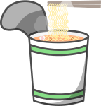 カップ麺のイラスト4