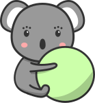 コアラのイラスト6