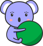 コアラのイラスト8