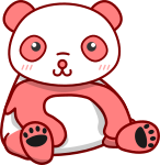 パンダのイラスト2