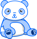 パンダのイラスト3