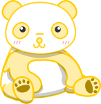 パンダのイラスト4