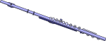 フルートのイラスト3