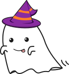 ハロウィンおばけのイラスト2