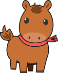 馬のイラスト20