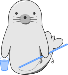 アザラシのイラスト9