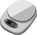 キッチンスケールのイラスト1