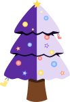 クリスマスツリーのイラスト24
