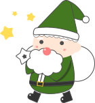 サンタクロースのイラスト23