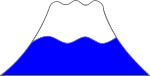 富士山のイラスト5