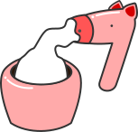 餅つきのイラスト7