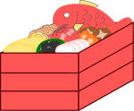 おせちのイラスト2