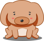 犬のイラスト116