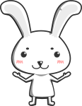 ウサギのイラスト36