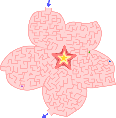 迷路のイラスト22