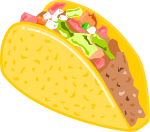 タコスのイラスト1