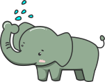 ゾウのイラスト29