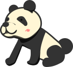 パンダのイラスト11