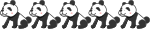 パンダラインのイラスト5