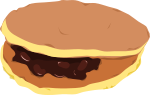 どら焼きのイラスト1