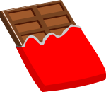 板チョコのイラスト1